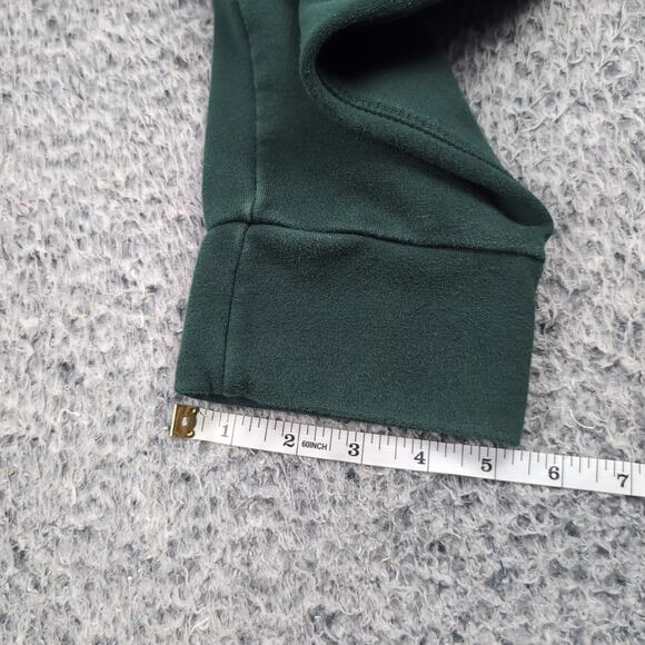 American Eagle Pants Mens Medium Green Joggers Tapered Lounge Drawstring Casual - Picture 8 of 9